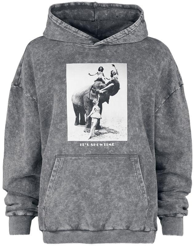 Rock Revival "EMP Special Collection X Urban Classics Unisex Washed Hoodie" Hoodie Grey By EMP Special Collection