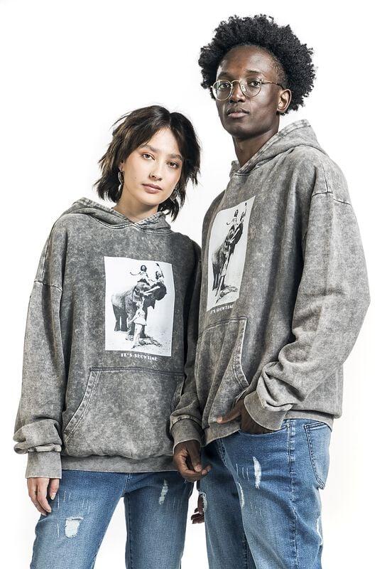 rock revival "EMP Special Collection X Urban Classics unisex washed hoodie" Hoodie grey by EMP Special Collection