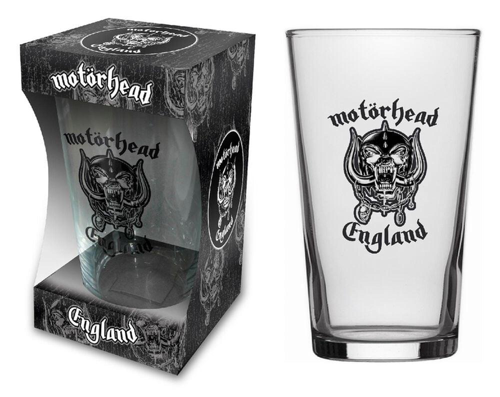 rock revival "England" Beer Glass transparent by Motörhead