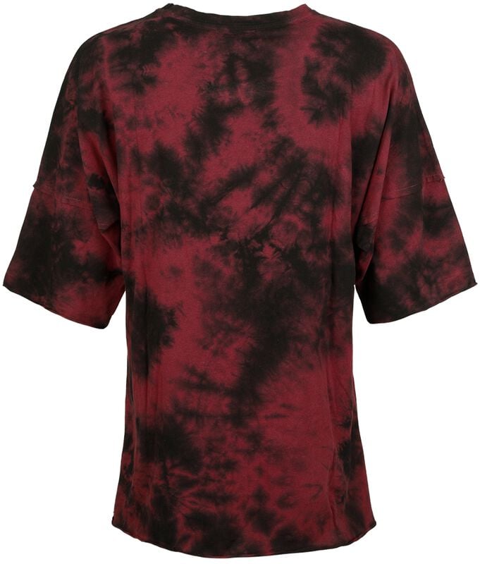 Rock Revival "Essential Cut-Out T-shirt" T-Shirt Black-red By Black Premium By EMP