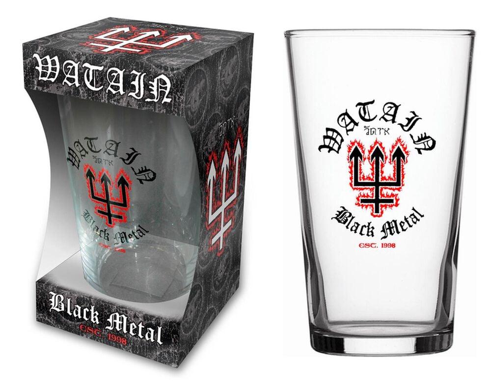 rock revival "Est. 1998" Beer Glass transparent by Watain