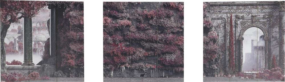 rock revival "Even In Arcadia Holzwandbild" Wall Art multicolour by Sleep Token