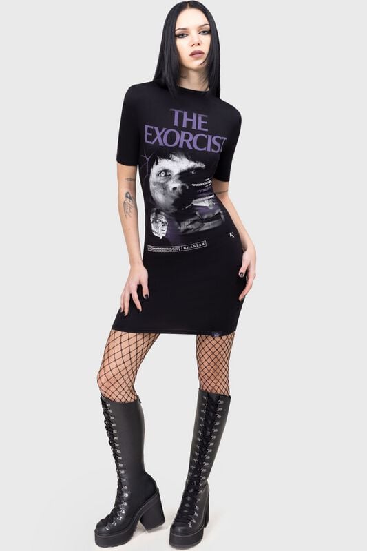 Rock Revival "Excorcised Soul - Dress" Mini Dress Black By The Exorcist By Killstar