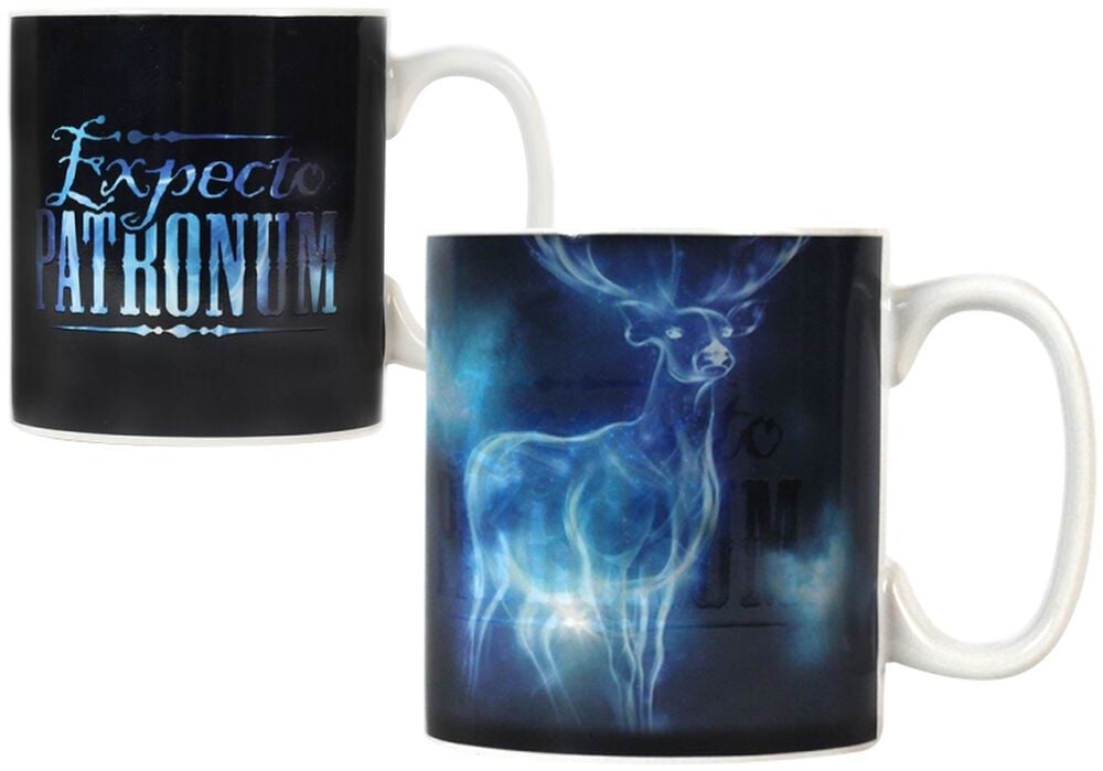 Rock Revival "Expecto Patronum - Heat-Change Mug" Cup Black By Harry Potter