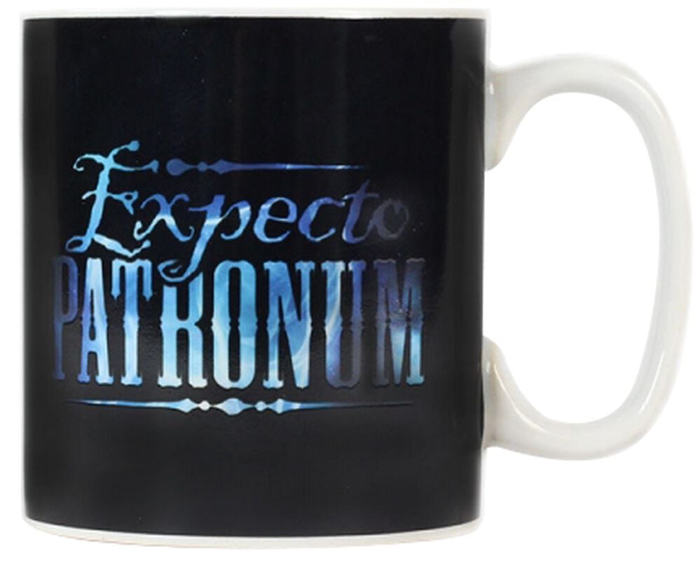 Rock Revival "Expecto Patronum - Heat-Change Mug" Cup Black By Harry Potter