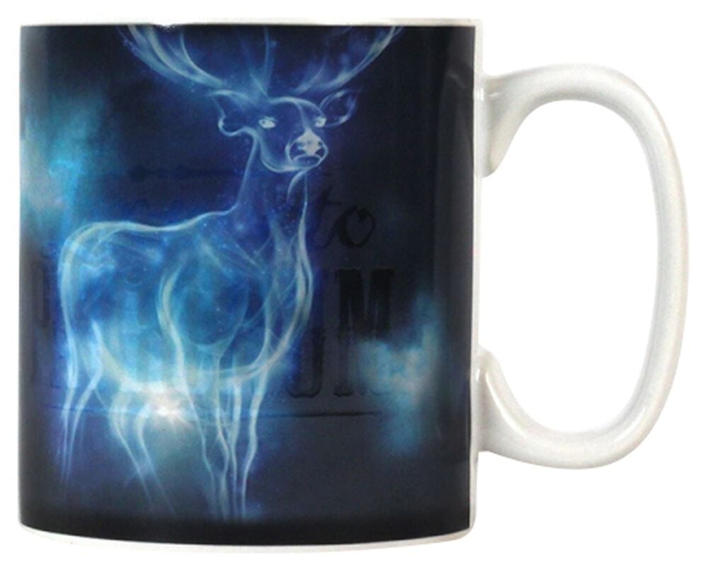Rock Revival "Expecto Patronum - Heat-Change Mug" Cup Black By Harry Potter