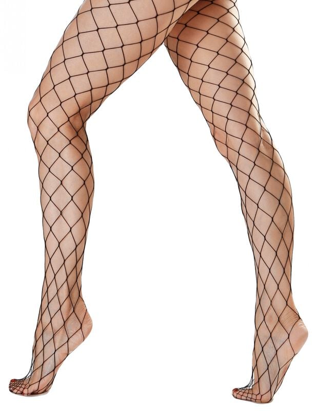 Rock Revival "Extra Large Net Tights" Tights Black By Pamela Mann