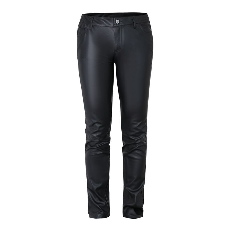 rock revival "Faux Leather Trousers" Imitation Leather Trousers black by Forplay