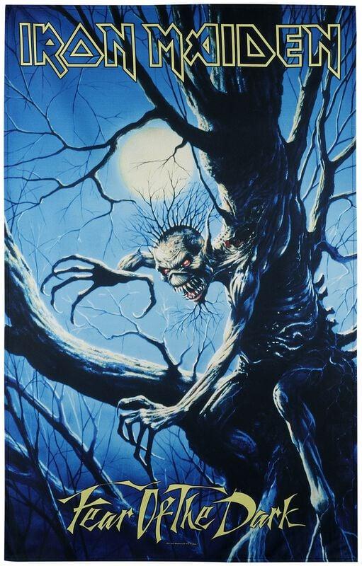 rock revival "Fear Of The Dark" Flag multicolour by Iron Maiden