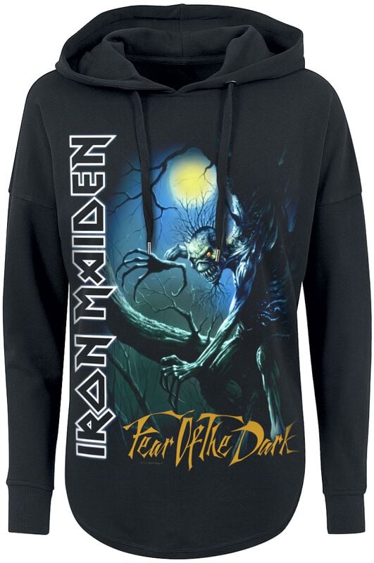 rock revival "Fear Of The Dark" Hoodie black by Iron Maiden