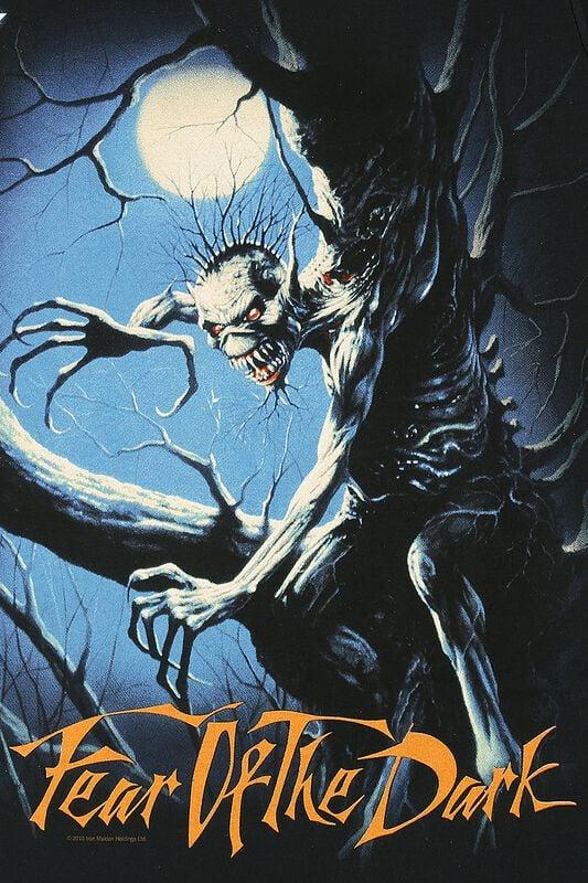 Rock Revival "Fear Of The Dark" T-Shirt Black By Iron Maiden