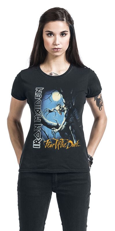 Rock Revival "Fear Of The Dark" T-Shirt Black By Iron Maiden