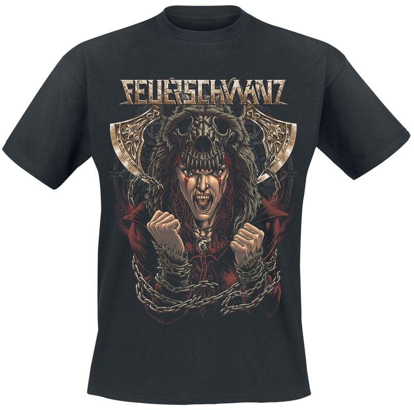 rock revival "Feuerschwanz" T-Shirt black by Feuerschwanz