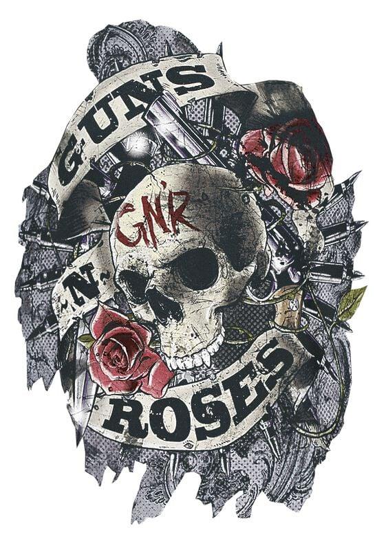Rock Revival "Firepower" T-Shirt Black By Guns N' Roses