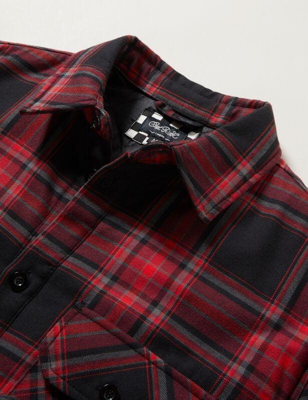 Rock Revival "Flannel Check Shirt" Flanel Shirt Red-black By Chet Rock