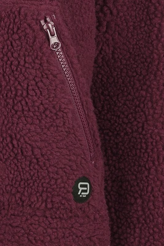Rock Revival "Fleece-lined Hoodie" Hoodie Jacket Burgundy By RED By EMP