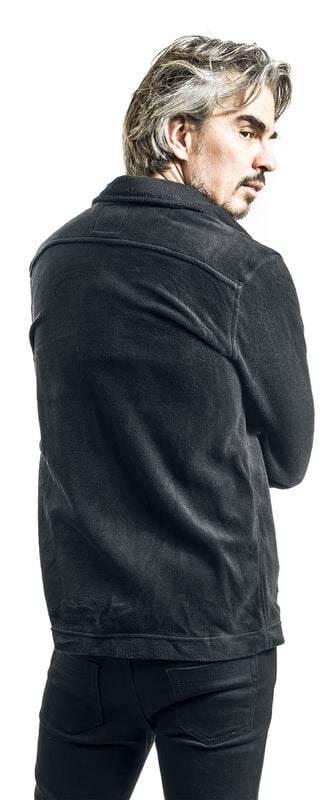 Rock Revival "Fleece Shirt Jeff" Longsleeve Black By Brandit