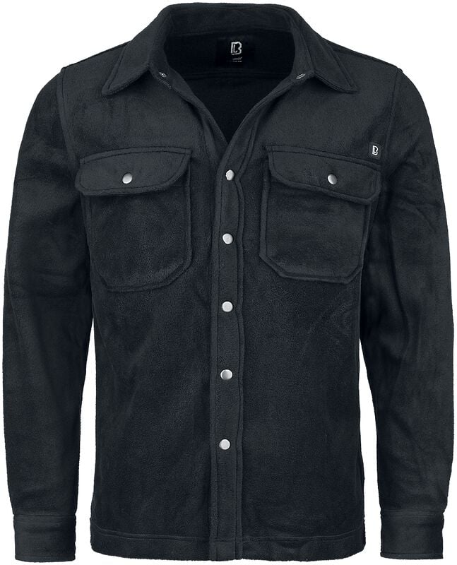 Rock Revival "Fleece Shirt Jeff" Longsleeve Black By Brandit