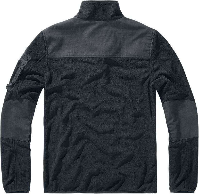 Rock Revival "Fleece Troyer Ripstop" Sweatshirt Black By Brandit