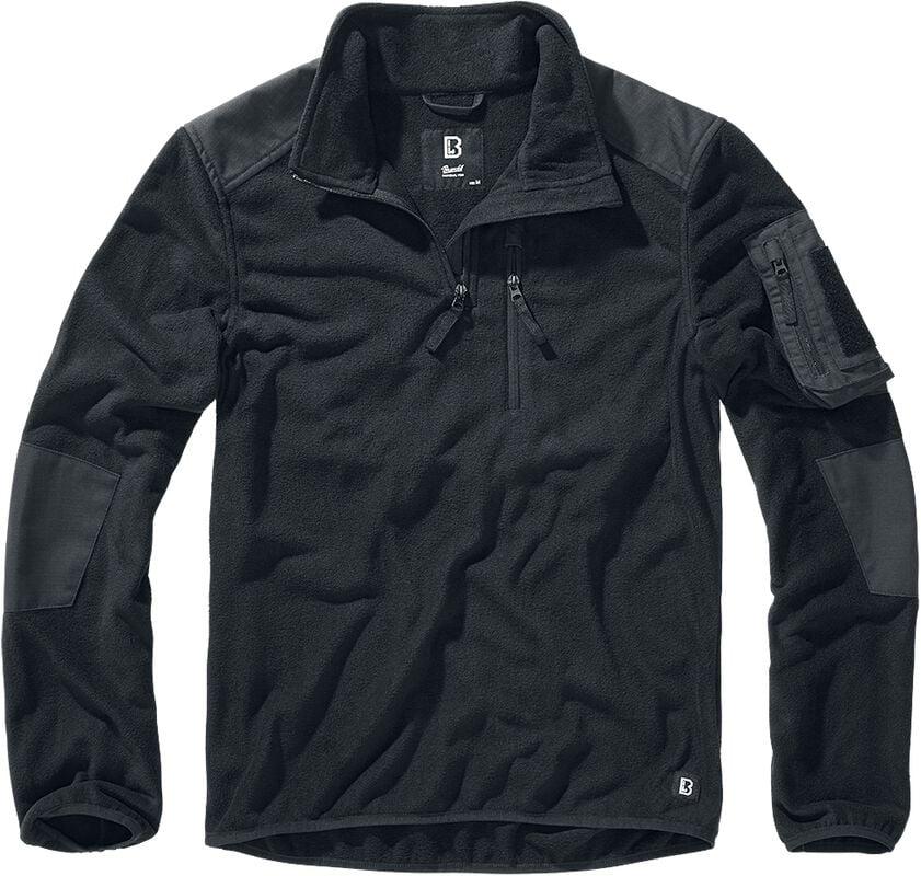 rock revival "Fleece Troyer Ripstop" Sweatshirt black by Brandit