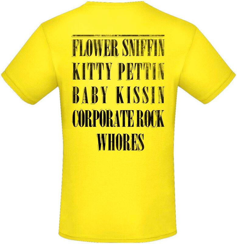 Rock Revival "Flower Sniffing" T-Shirt Yellow By Nirvana
