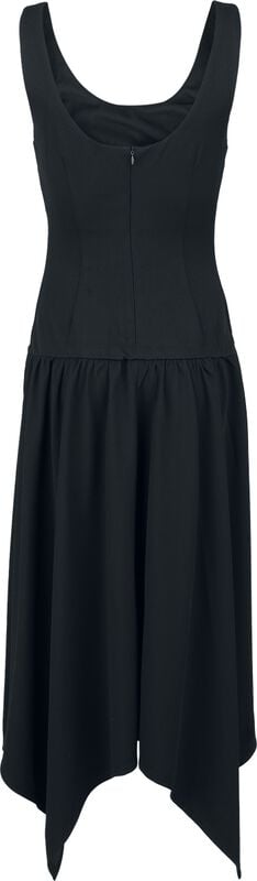 Rock Revival "Forest Fable - Forsaken Grove Midi Dress" Maxi Dress Black By Killstar