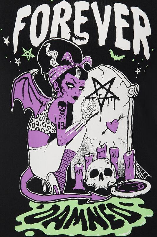 Rock Revival "Forever Damned Dress" Mini Dress Black By Killstar