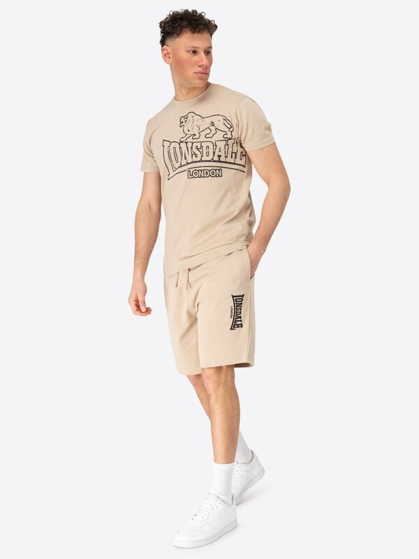 rock revival "Fringford" Shorts sand by Lonsdale London