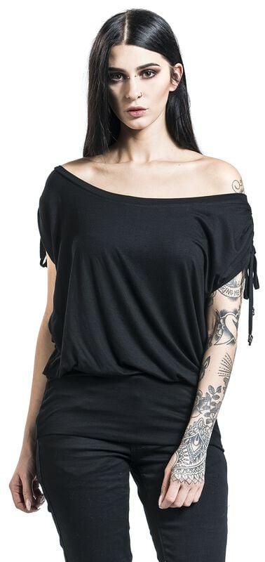 rock revival "Gentle On My Mind" T-Shirt black by Black Premium by EMP