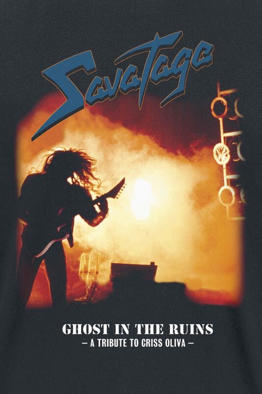 Rock Revival "Ghost In The Ruins" T-Shirt Black By Savatage