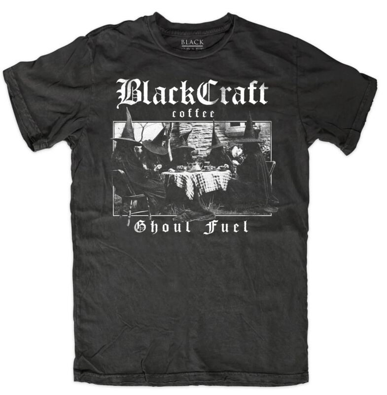 rock revival "Ghoul Fuel Men's T-shirt" T-Shirt black by Blackcraft Cult
