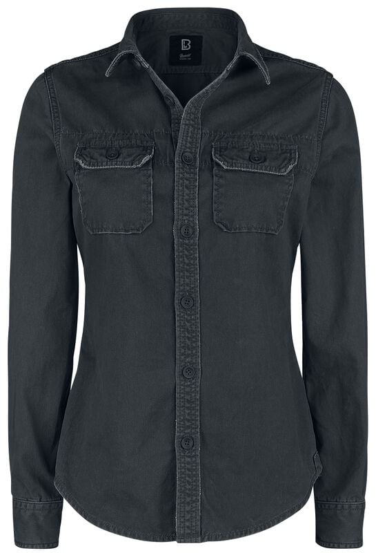 Rock Revival "Girls Vintage Shirts Longsleeve" Longsleeve Black By Brandit