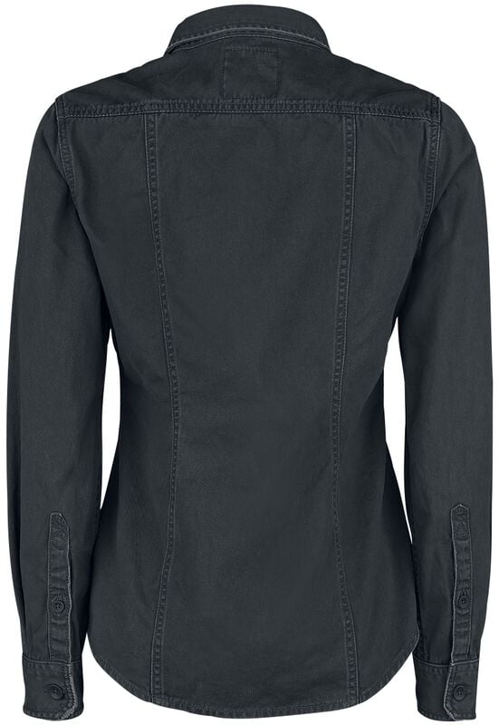 Rock Revival "Girls Vintage Shirts Longsleeve" Longsleeve Black By Brandit