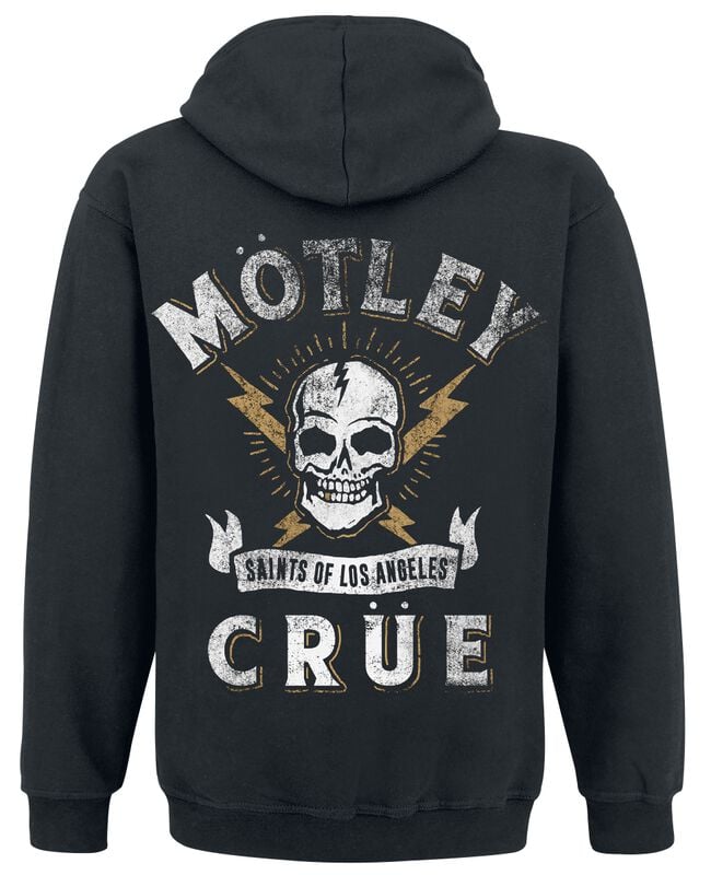 Rock Revival "Gold Tooth Skully" Hoodie Black By Mötley Crüe