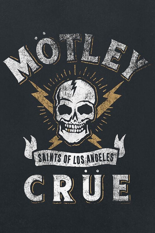 Rock Revival "Gold Tooth Skully" Hoodie Black By Mötley Crüe