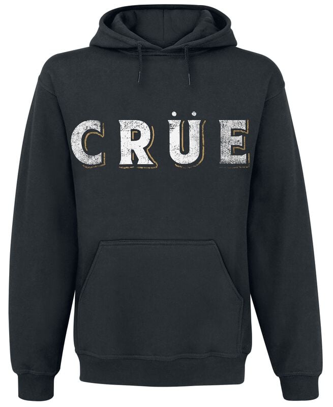 rock revival "Gold Tooth Skully" Hoodie black by Mötley Crüe