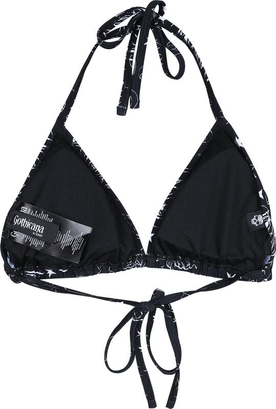 Rock Revival "Gothicana By EMP" Bikini Top Black By Gothicana By EMP