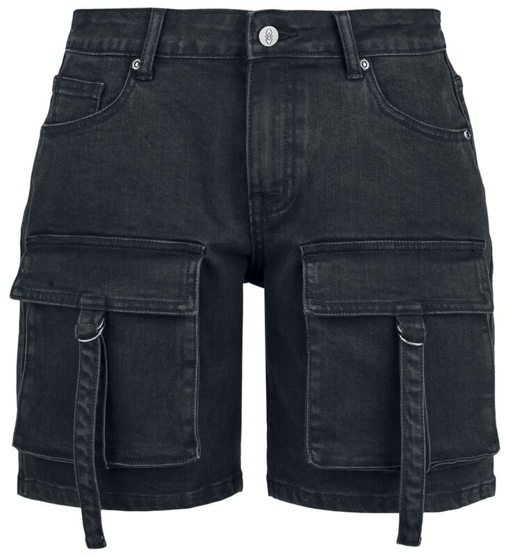 Rock Revival "Gothicana By EMP" Shorts Black By Gothicana By EMP