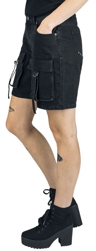 rock revival "Gothicana by EMP" Shorts black by Gothicana by EMP