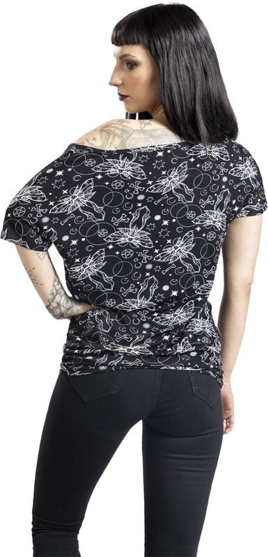 Rock Revival "Gothicana By EMP" T-Shirt Black By Gothicana By EMP