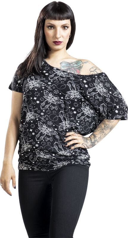 rock revival "Gothicana by EMP" T-Shirt black by Gothicana by EMP