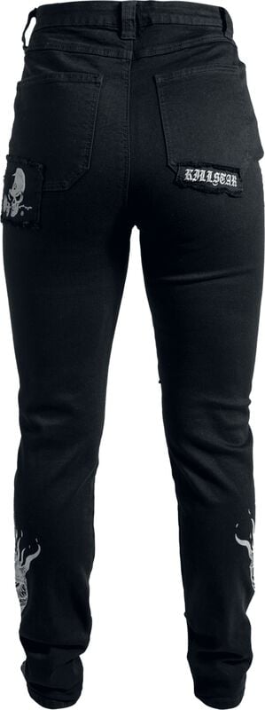 Rock Revival "Grail Of Loathing Skinny Jeans" Jeans Black By Alchemy By Killstar