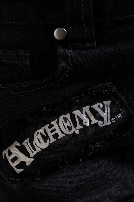 Rock Revival "Grail Of Loathing Skinny Jeans" Jeans Black By Alchemy By Killstar