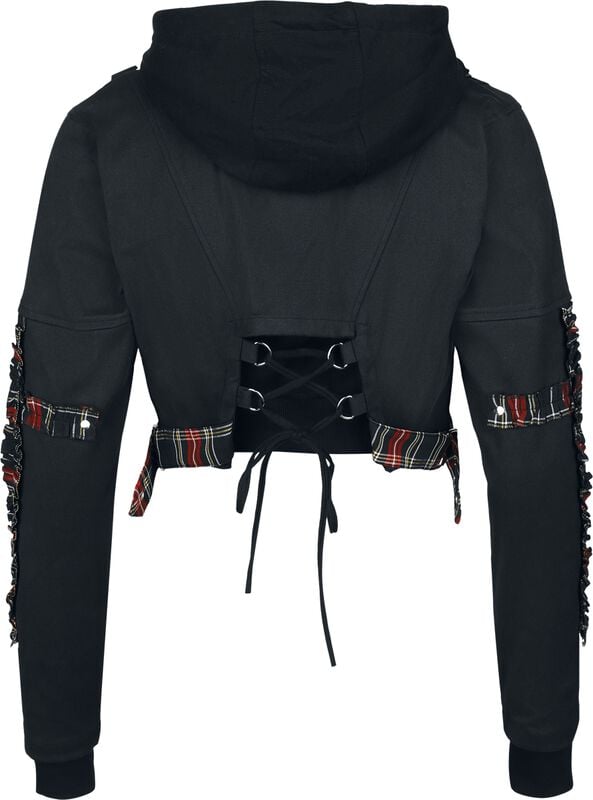 Rock Revival "Graveyard Jacket" Mid-Season Jackets Black-red By Heartless