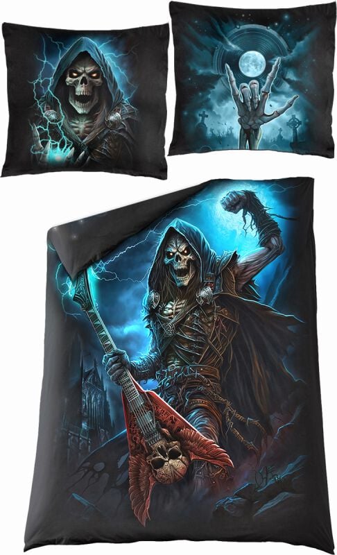 Rock Revival "Grim Rocker" Bedlinen Multicolour By Spiral