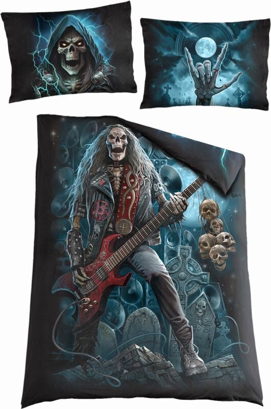 rock revival "Grim Rocker" Bedlinen multicolour by Spiral