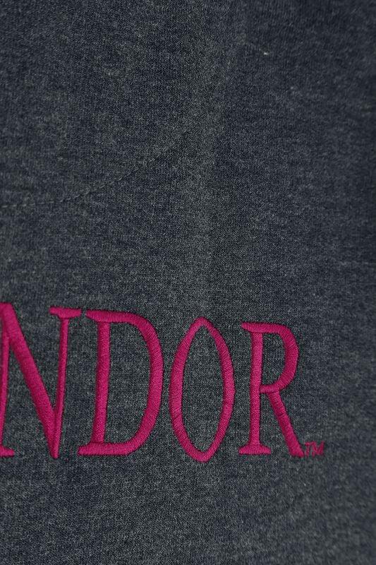 Rock Revival "Gryffindor Sport" Hoodie Jacket Grey-bordeaux By Harry Potter