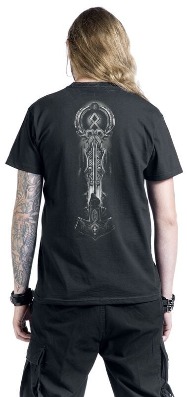 Rock Revival "Guardian Of Midgard" T-Shirt Black By Toxic Angel
