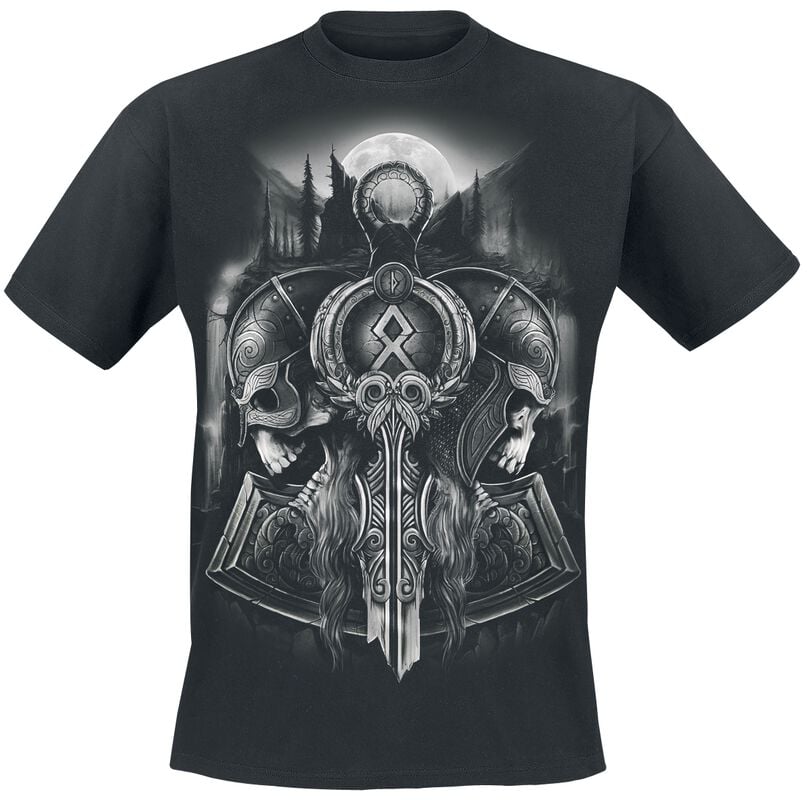 Rock Revival "Guardian Of Midgard" T-Shirt Black By Toxic Angel