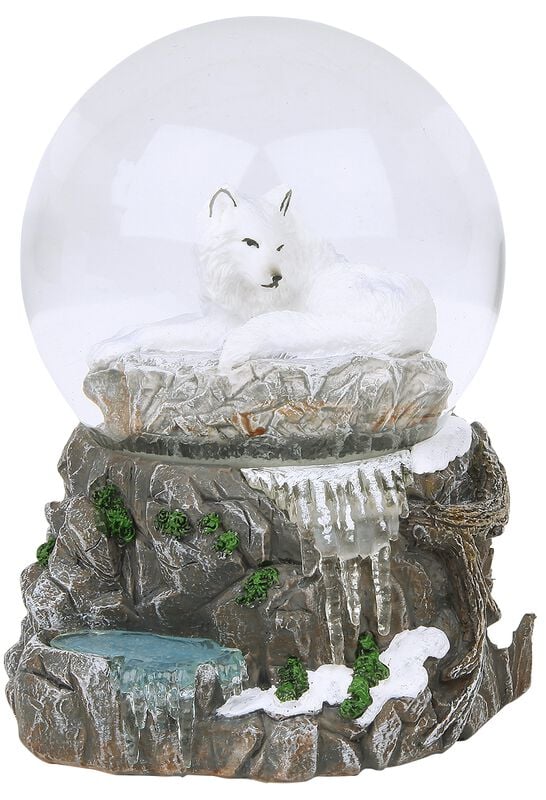 rock revival "Guardian Of The North" Snowglobe by Nemesis Now
